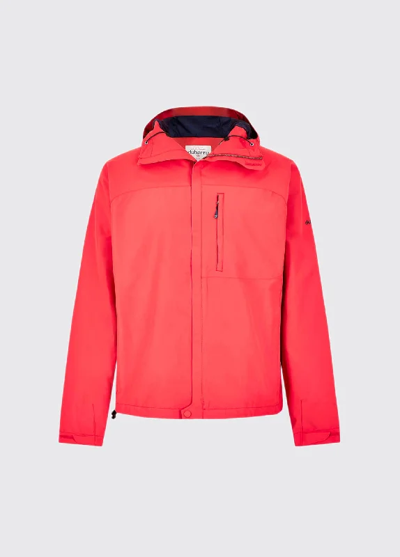 Men's ultra-light utility jacket-Ballycumber Mens Jacket - Poppy