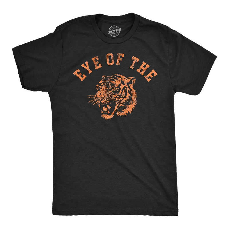 Men's athletic fit t-shirt-Eye Of The Tiger Men's T Shirt