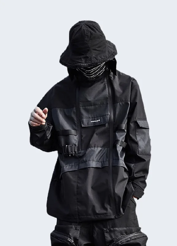 Men's high-stretch softshell jacket-Ninja Windbreaker