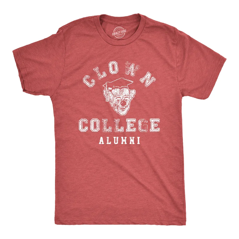 Men's tech-fabric t-shirt-Clown College Alumni Men's T Shirt