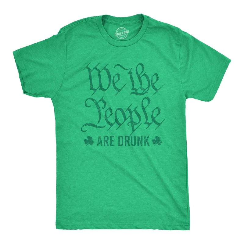 Men's casual wear t-shirt-We The People Are Drunk Men's T Shirt