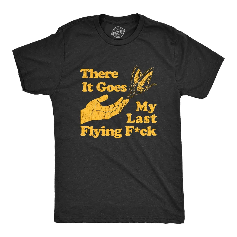 Men's ultra-soft t-shirt-There Goes My Last Flying Fuck Men's T Shirt