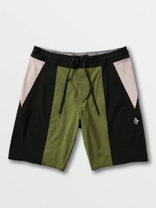 Men's lightweight board shorts-V Formation Trunks - Old Mill