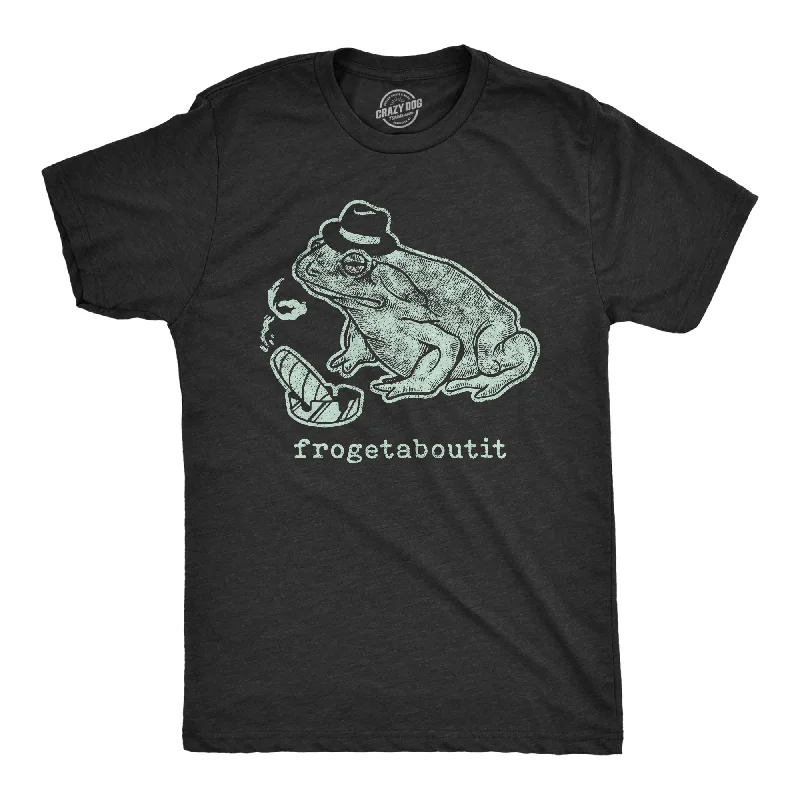 Men's sustainable material t-shirt-Frogetaboutit Men's T Shirt