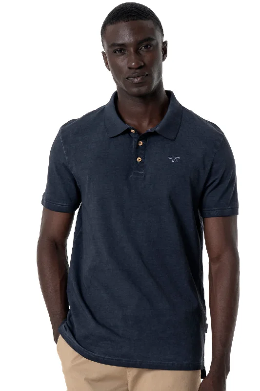 Men's organic fabric t-shirt-Dirty Dye Golfer _ 146897 _ Ink