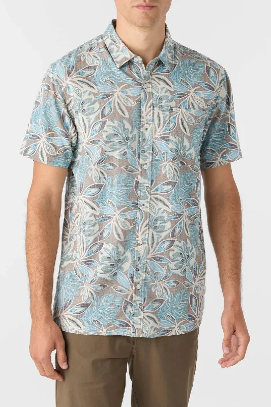 Men's performance office wear shirt-O'neill Short Sleeve Men's Woven Shirts