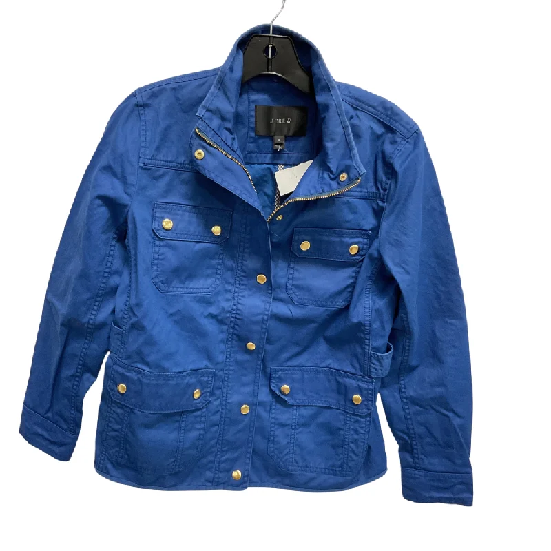 Men's wrinkle-free field jacket-Jacket Denim By J. Crew In Blue, Size: S