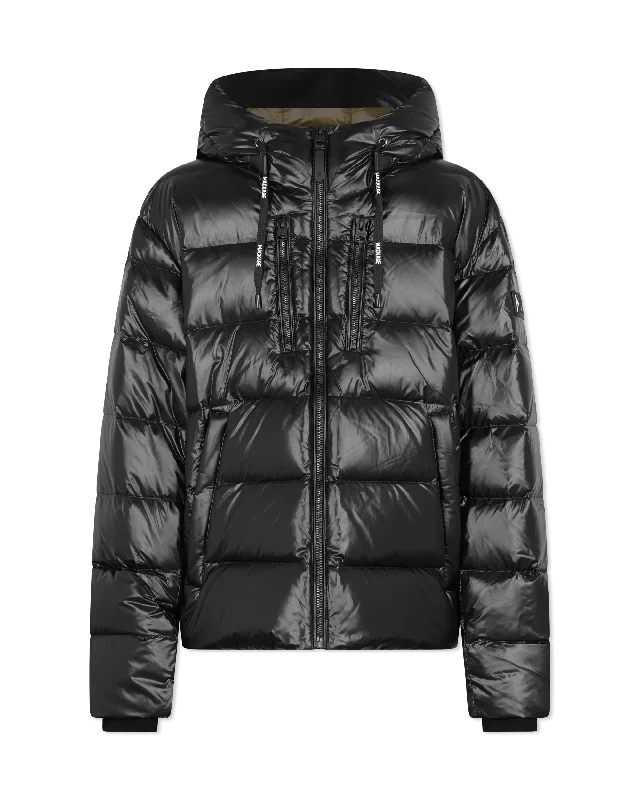 Men's weatherproof puffer jacket-Victor Lustrous Light Down Jacket