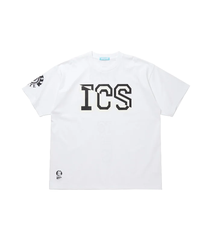 Men's fashion staple t-shirt-ICS 2003 T-SHIRT - WHITE