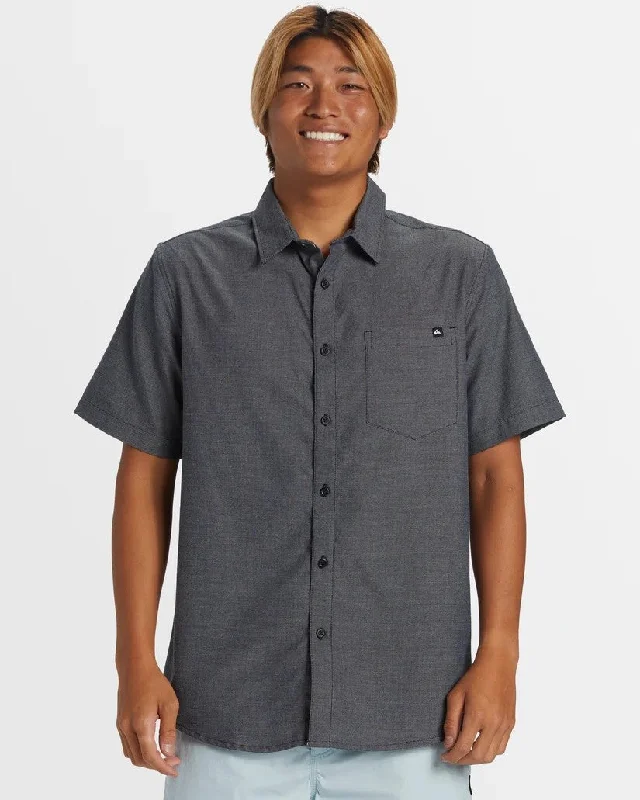 Men's lightweight travel wear shirt-Quiksilver Short Sleeve Men's Woven Shirts