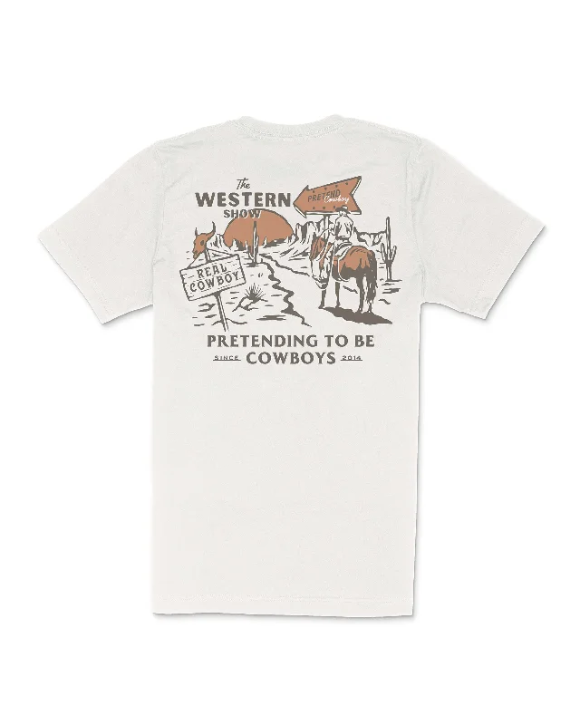 Men's comfy lounge t-shirt-Western Show S/S T-Shirt