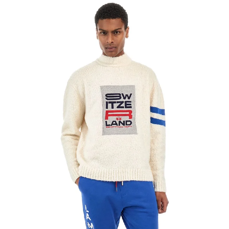 Men's heavyweight knit-La Martina Polyamide Men's Sweater