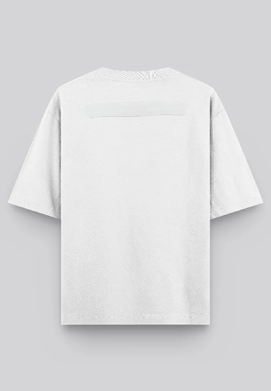 Men's minimalist design t-shirt-WEBBING T-SHIRT OFF WHITE