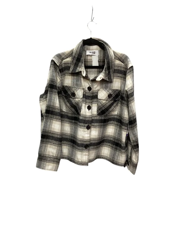 Men's ultra-breathable utility jacket-Jacket Shirt By Bb Dakota In Plaid Pattern, Size: Xxl