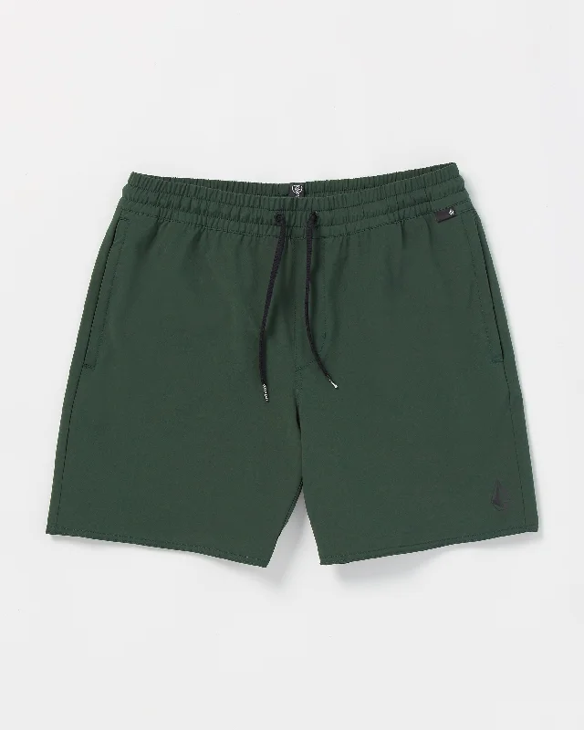 Men's summer board shorts-Nomoly Hybrid Shorts - Dark Forest