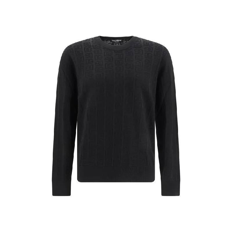 Men's professional knit-Dolce & Gabbana Silk Men's Sweater