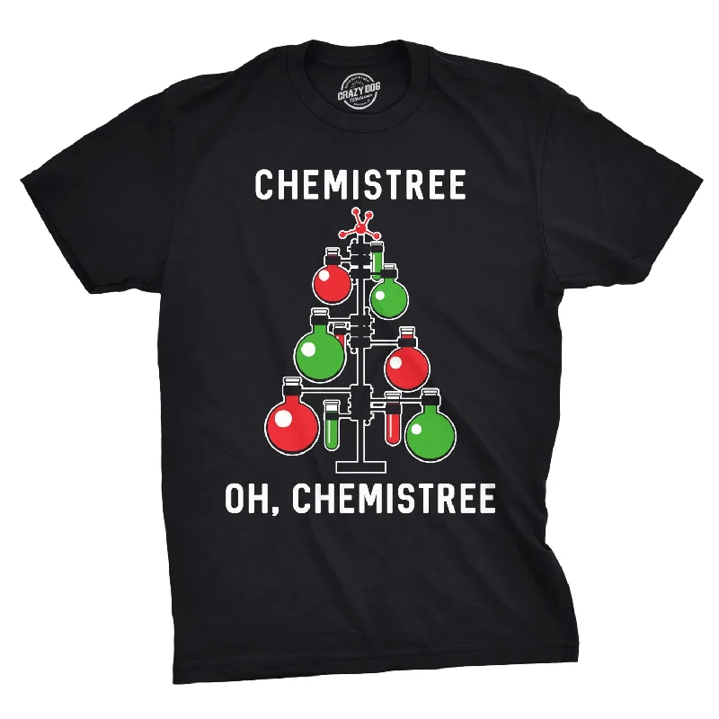 Men's fun print t-shirt-Chemistree Men's T Shirt