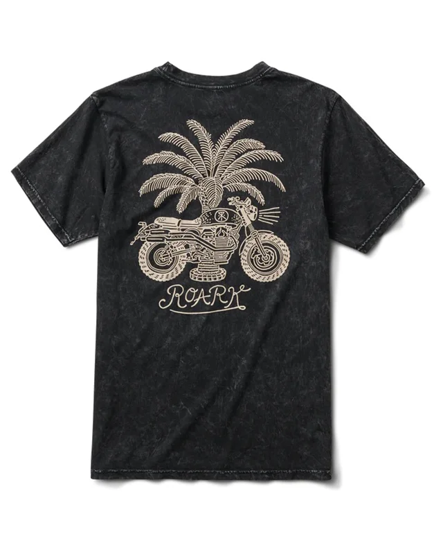 Men's vintage graphic t-shirt-Moto Premium S/S T-Shirt