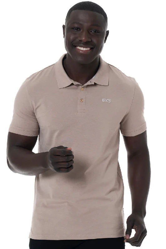 Men's lightweight active t-shirt-Golfer _ 151884 _ Biscuit