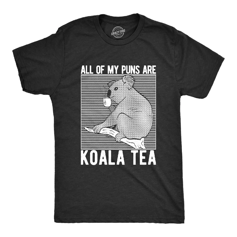 Men's vintage graphic t-shirt-My Puns Are Koalaty Men's T Shirt