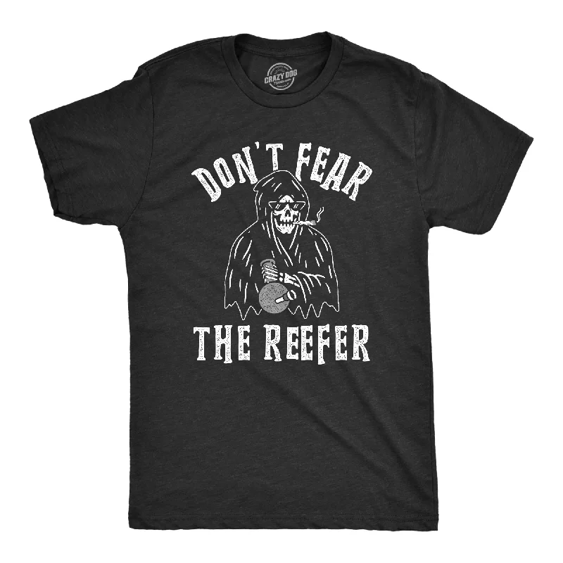 Men's relaxed fit casual t-shirt-Don't Fear The Reefer Men's T Shirt