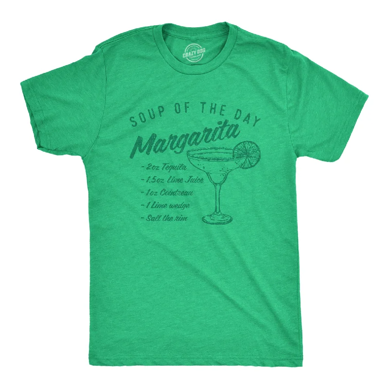 Men's heavyweight t-shirt-Soup Of The Day: Margarita Men's T Shirt