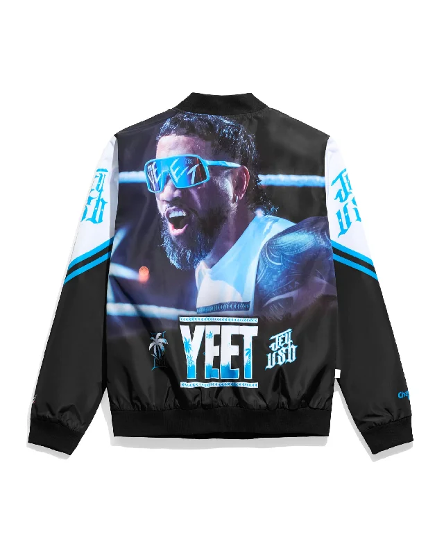 Men's eco-conscious windbreaker-Jey Uso Yeet Fanimation Jacket