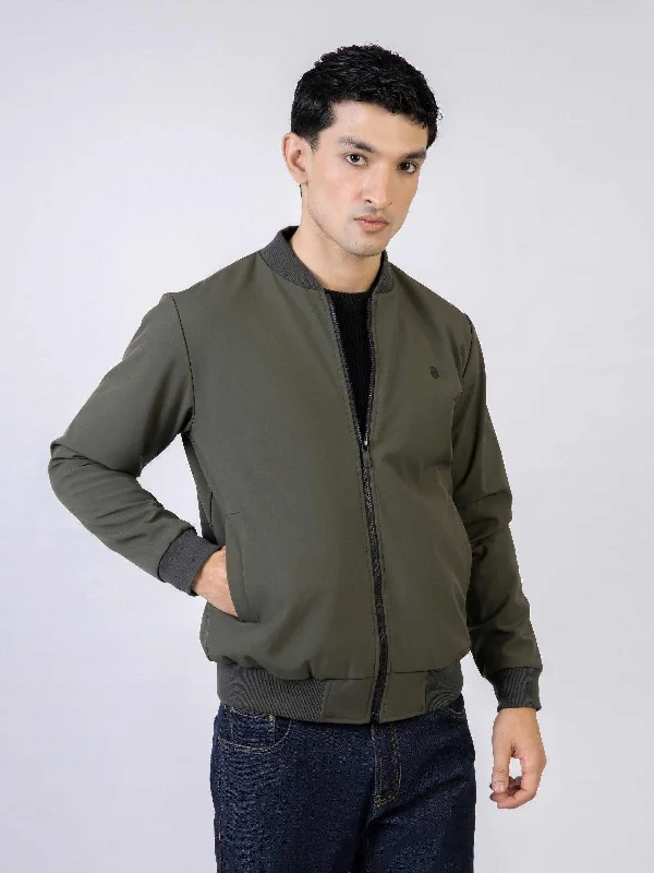 Men's fashion-forward fleece jacket-Brumano