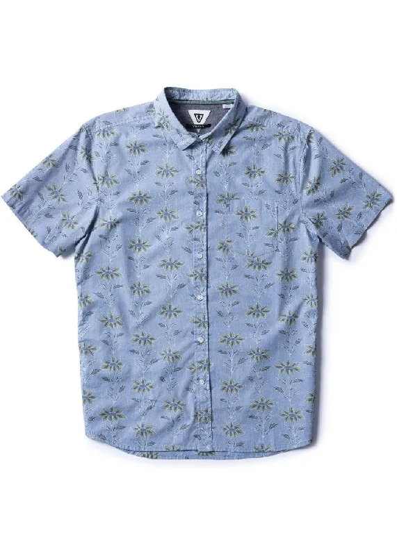 Men's sporty office wear shirt-Vissla Short Sleeve Men's Woven Shirts