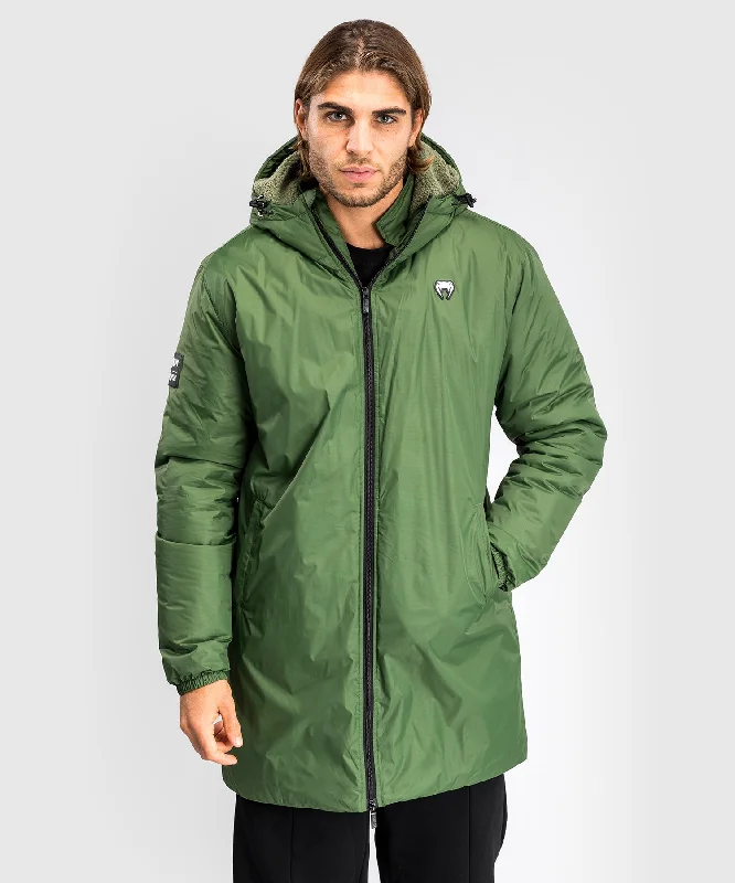 Men's sustainable raincoat-Venum Urban Guard Parka Jacket - Forest Green