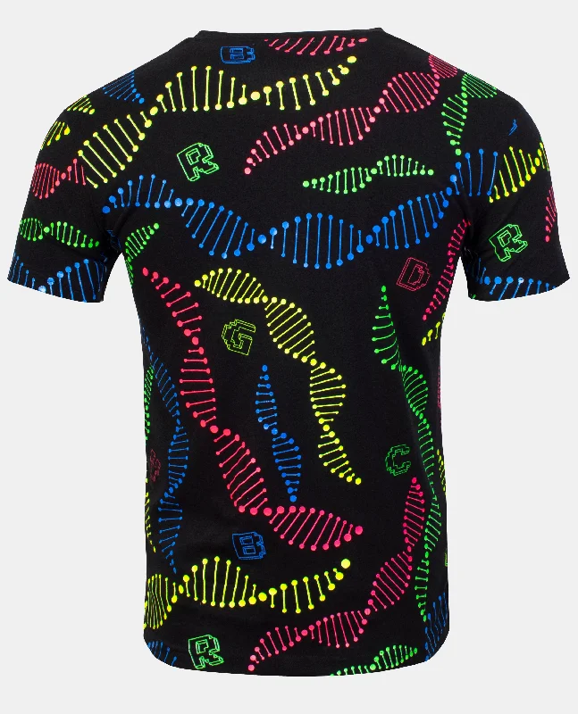 Men's vintage graphic t-shirt-MENS AOP DNA T-SHIRT