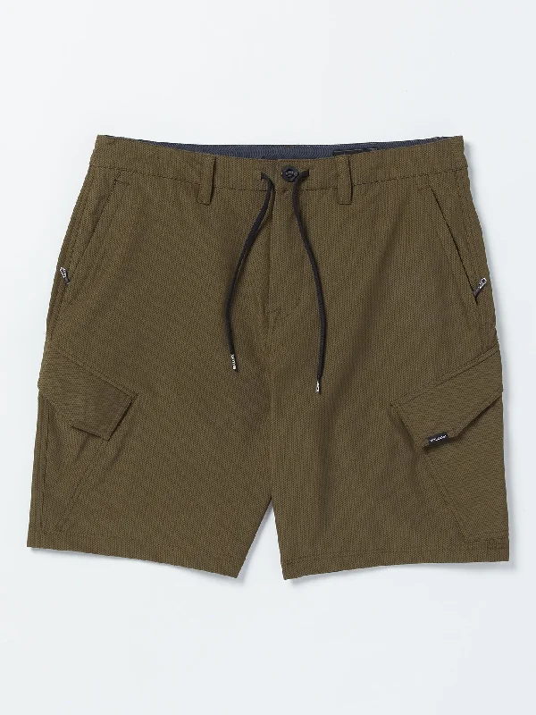 Men's comfortable travel shorts-Country Days Hybrid Shorts - Bison