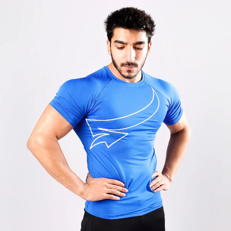 Men's organic fabric t-shirt-ICONIC COMPRESSION Short Sleeve Tee