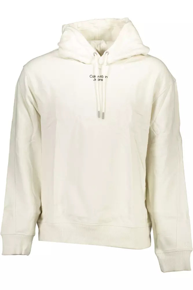 Men's knit hoodie-Calvin Klein Cotton Men Men's Sweater