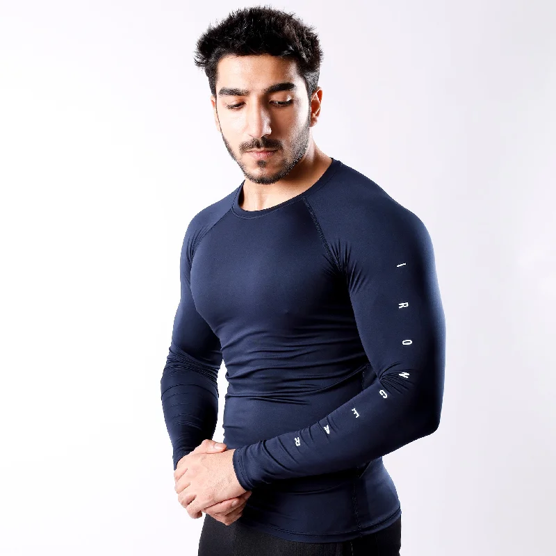 Men's sport-inspired t-shirt-COMPRESSION Long Sleeve Tee