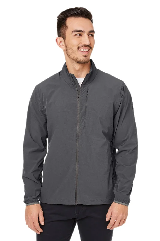 Men's versatile trench coat-Spyder Mens Glydelite Full Zip Jacket - Polar Grey