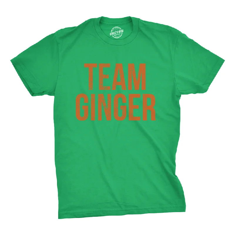 Men's comfy lounge t-shirt-Team Ginger Men's T Shirt