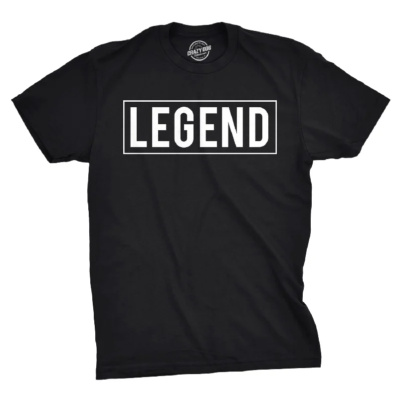 Men's soft-touch t-shirt-Legend Men's T Shirt