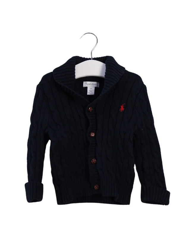 Men's versatile casual wear polo shirt-Polo Ralph Lauren Cardigan 6-12M