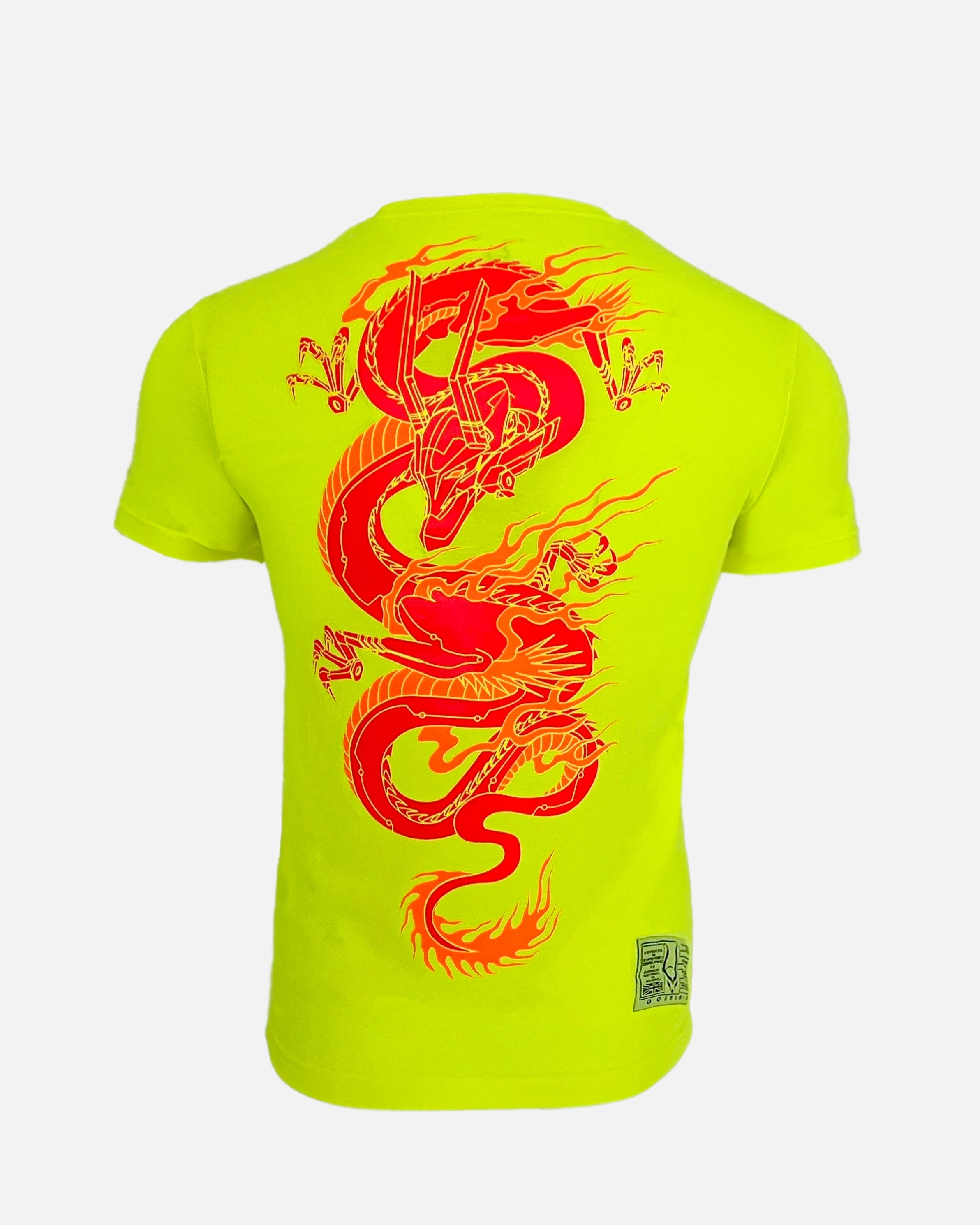 Men's ultra-soft t-shirt-DRAGONITE T-SHIRT MENS YELLOW