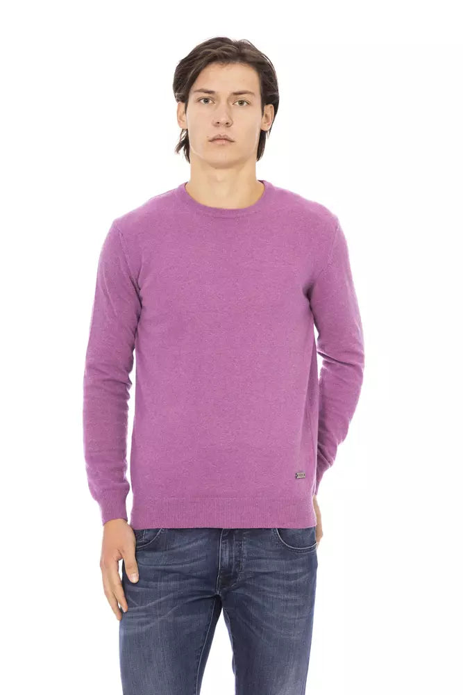 Men's timeless knit-Baldinini Trend  Wool Men's Sweater