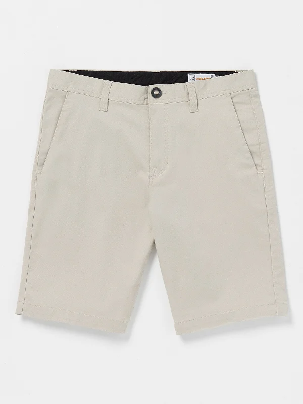 Men's sustainable casual shorts-Frickin Modern Stretch Chino Shorts - Stone