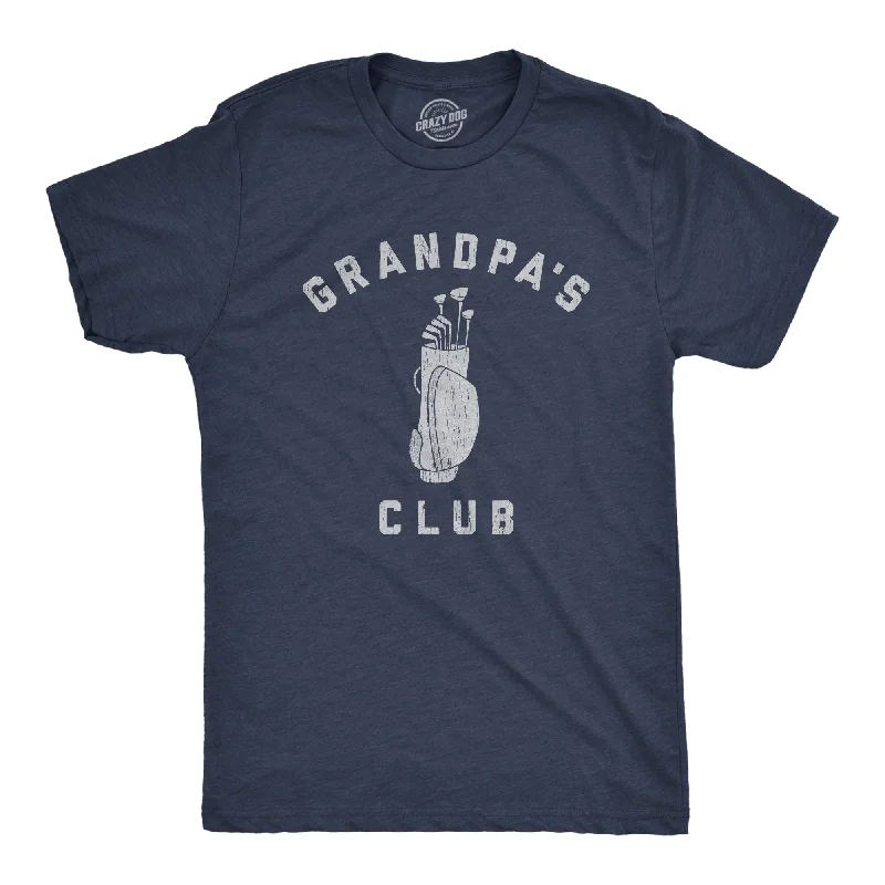 Men's tech-fabric t-shirt-Grandpa's Club Men's T Shirt