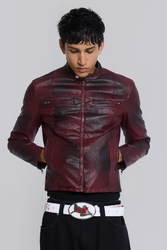 Men's ultra-comfortable field jacket-Oxblood Piston Jacket