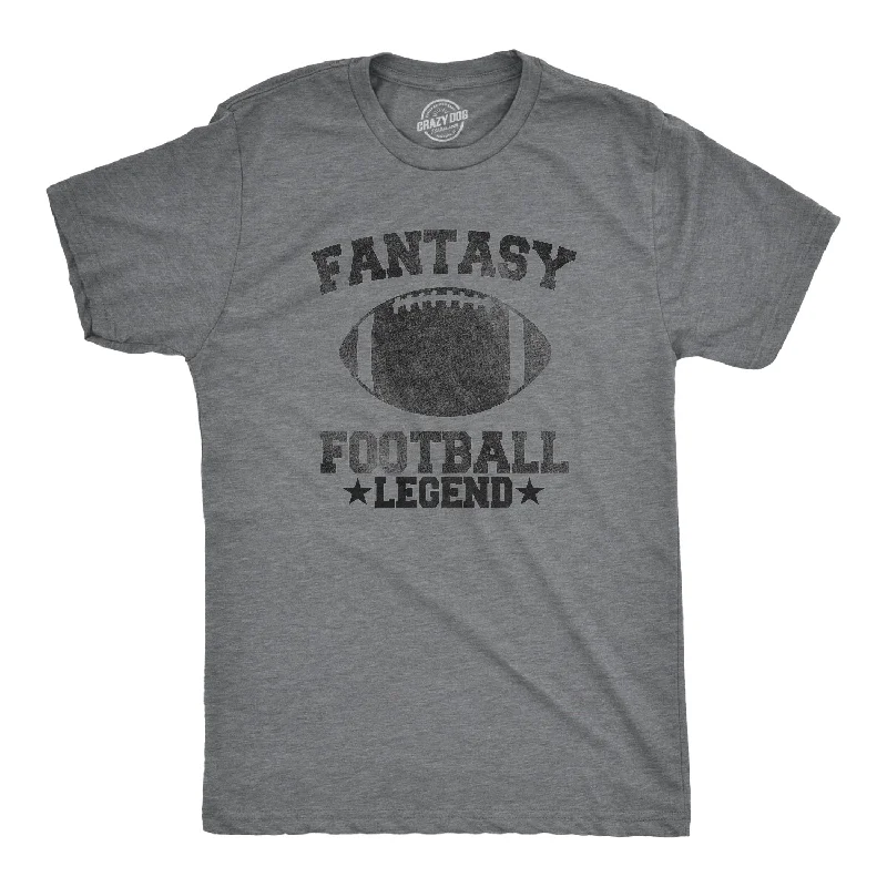 Men's ultra-soft t-shirt-Fantasy Football Legend Men's T Shirt