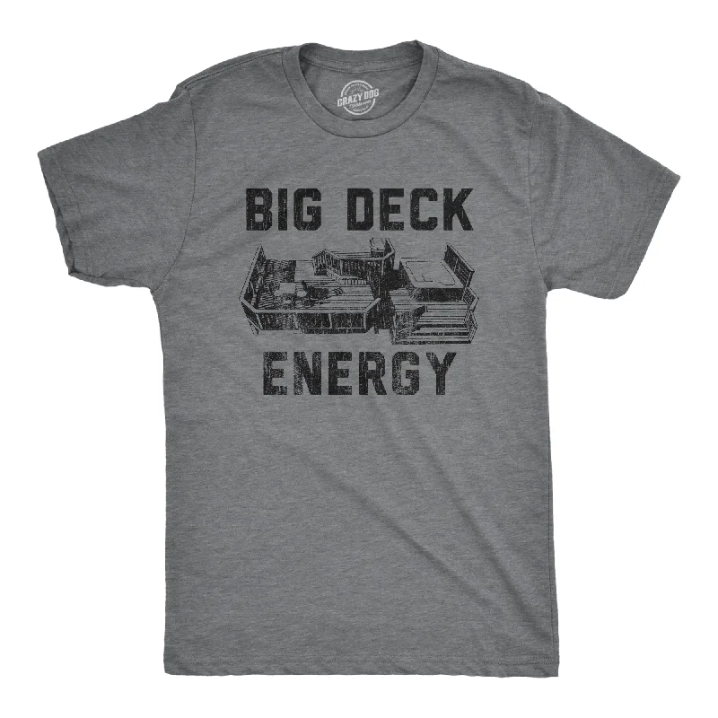 Men's ultra-soft t-shirt-Big Deck Energy Men's T Shirt