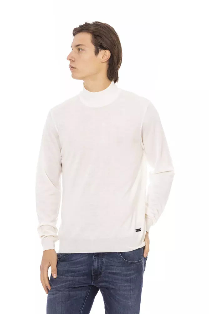 Men's outdoor knit-Baldinini Trend  Fabric Men's Sweater