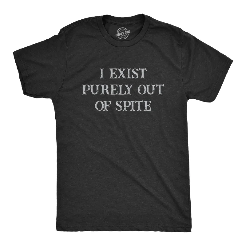 Men's ultra-soft t-shirt-I Exist Purely Out Of Spite Men's T Shirt