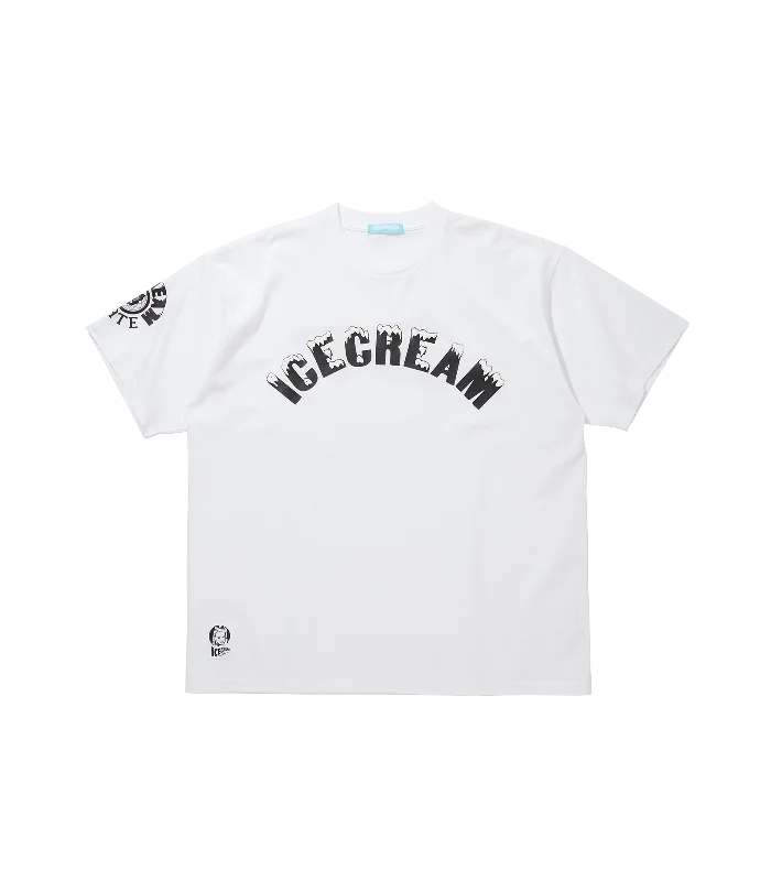 Men's sport-inspired t-shirt-SNOW T-SHIRT - WHITE