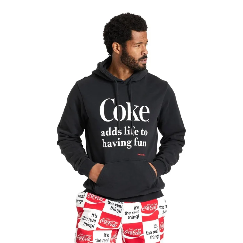 Men's eco-friendly casual hoodie-Coca Cola Having Fun P/O Hoodie